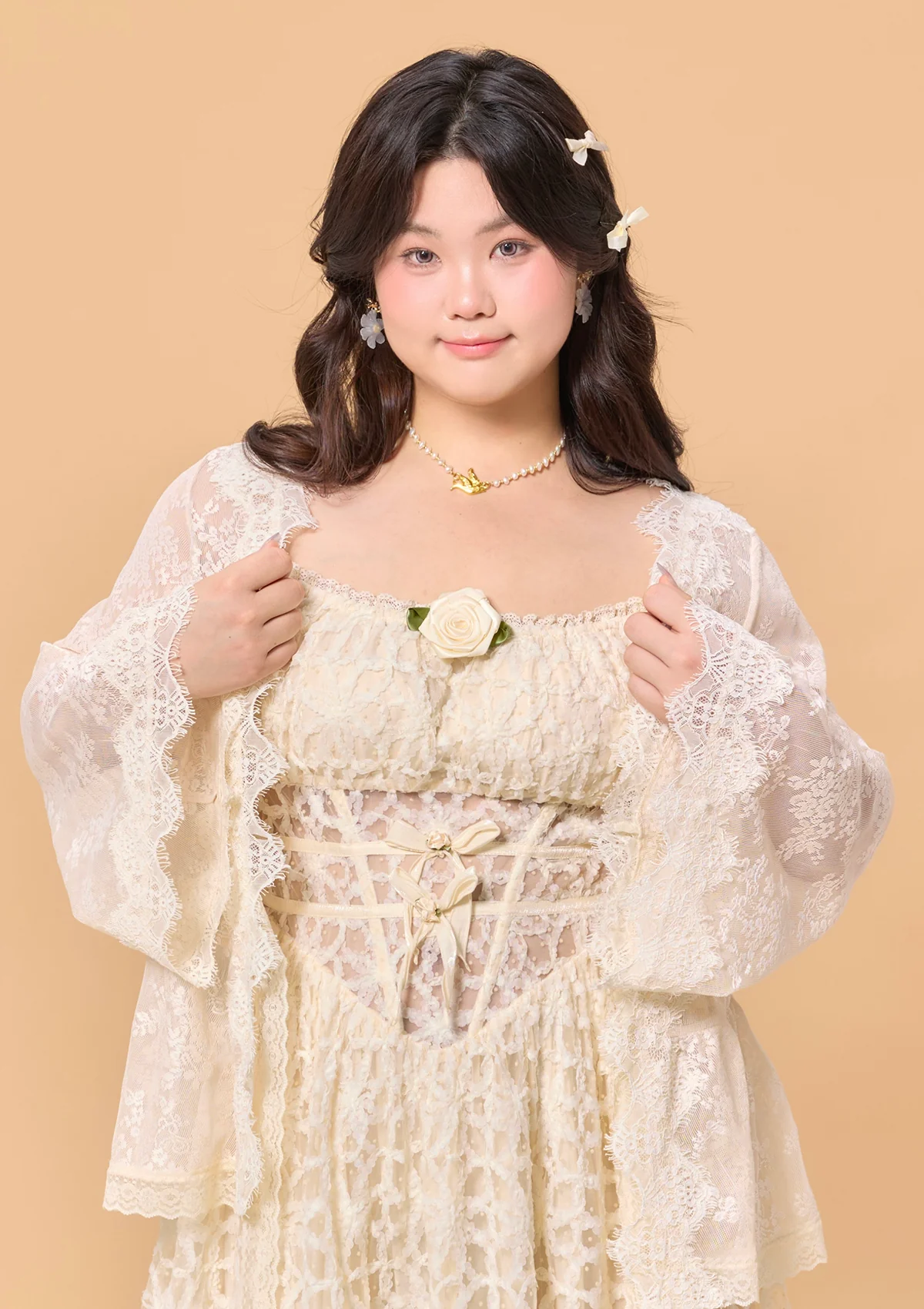 Curve & Plus Holiday in Pattaya Cardigan - Thrancidy