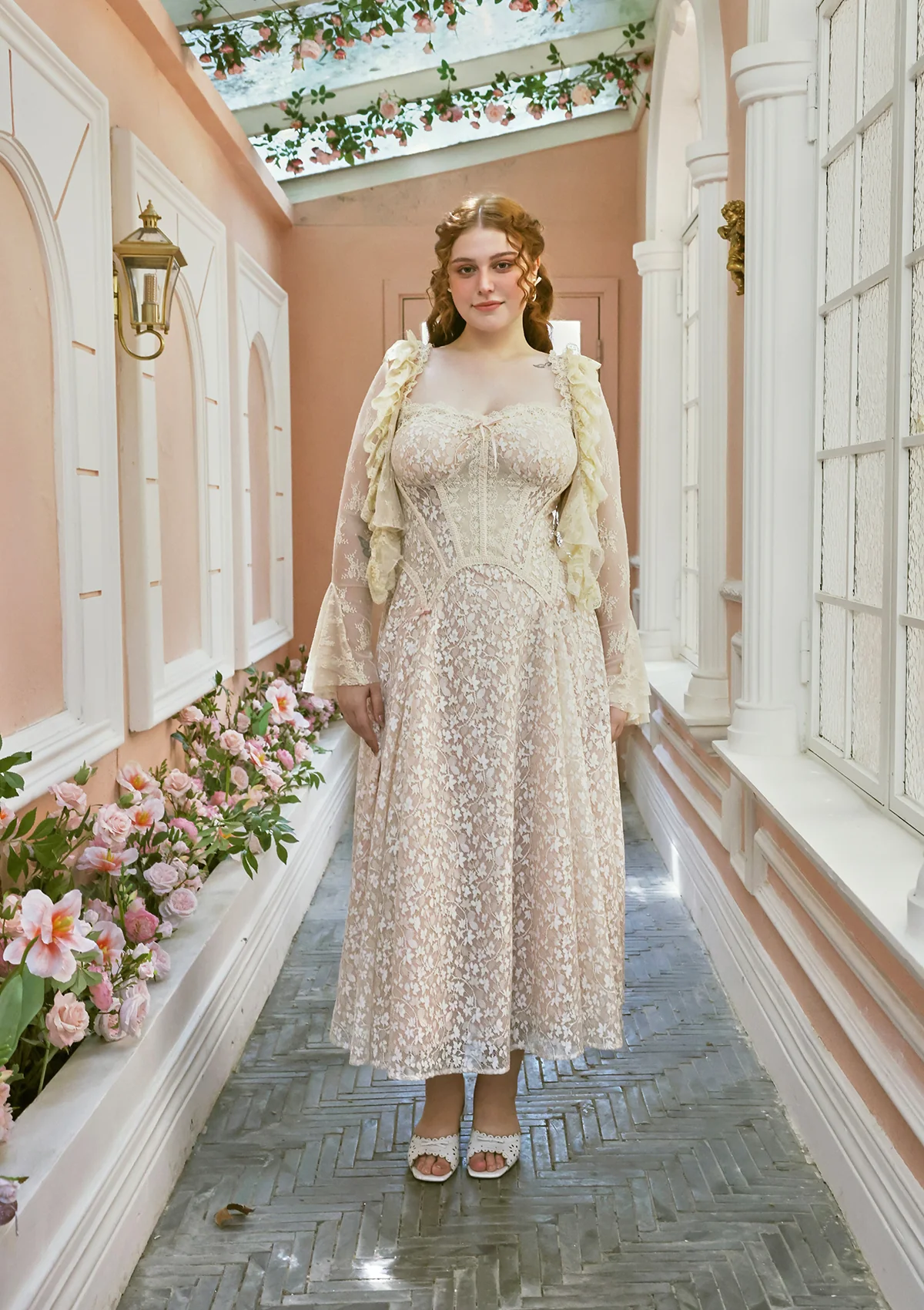 Curve & Plus Midsummer Shade Cardigan - Thrancidy