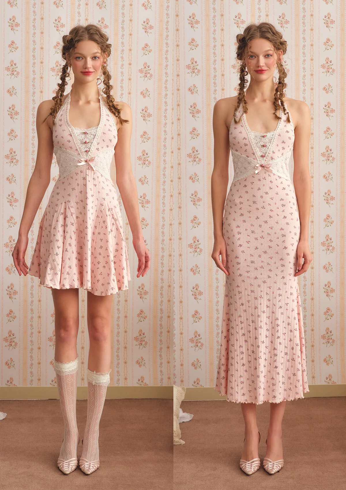 Rose Jam Knit Dress - Thrancidy