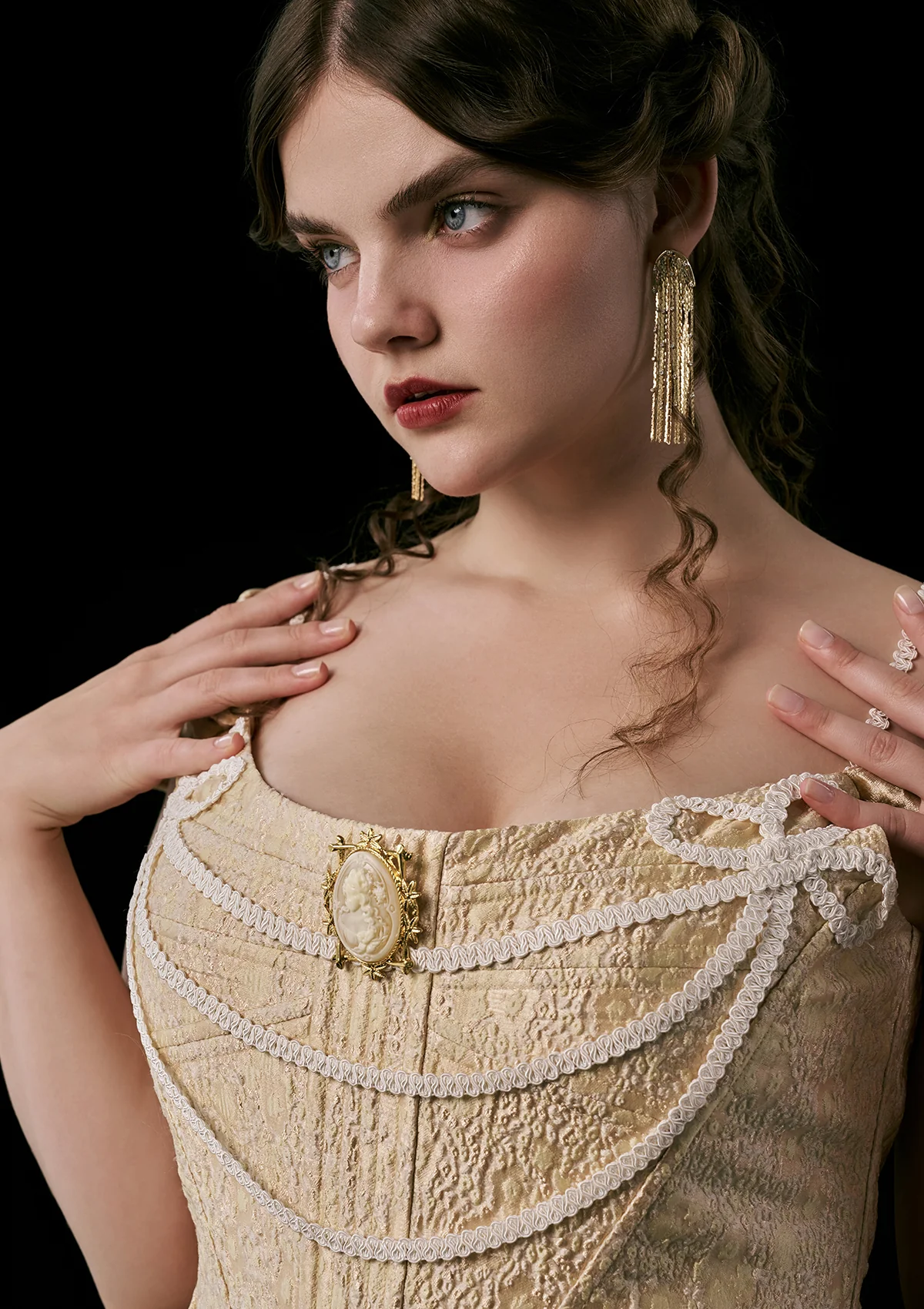 Curve & Plus Medusa Corset Dress - Thrancidy