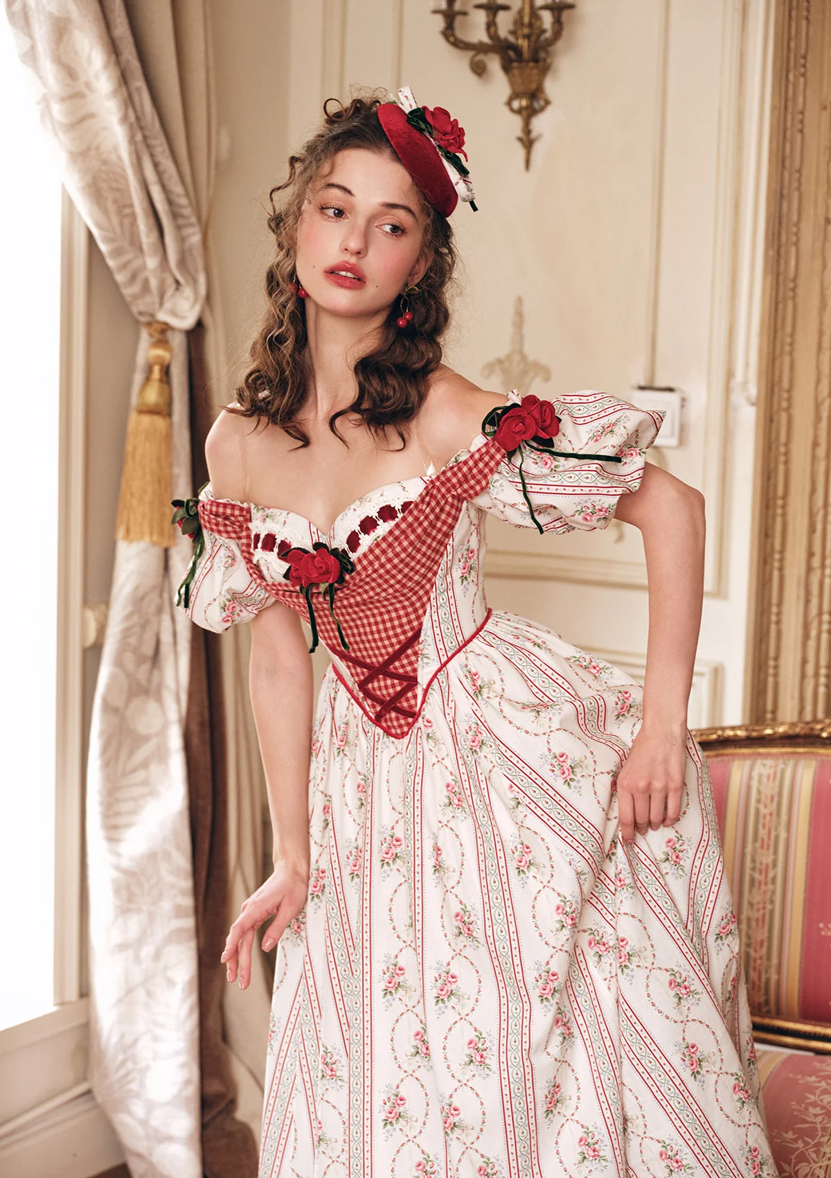 Rose Lady Corset Dress - Thrancidy