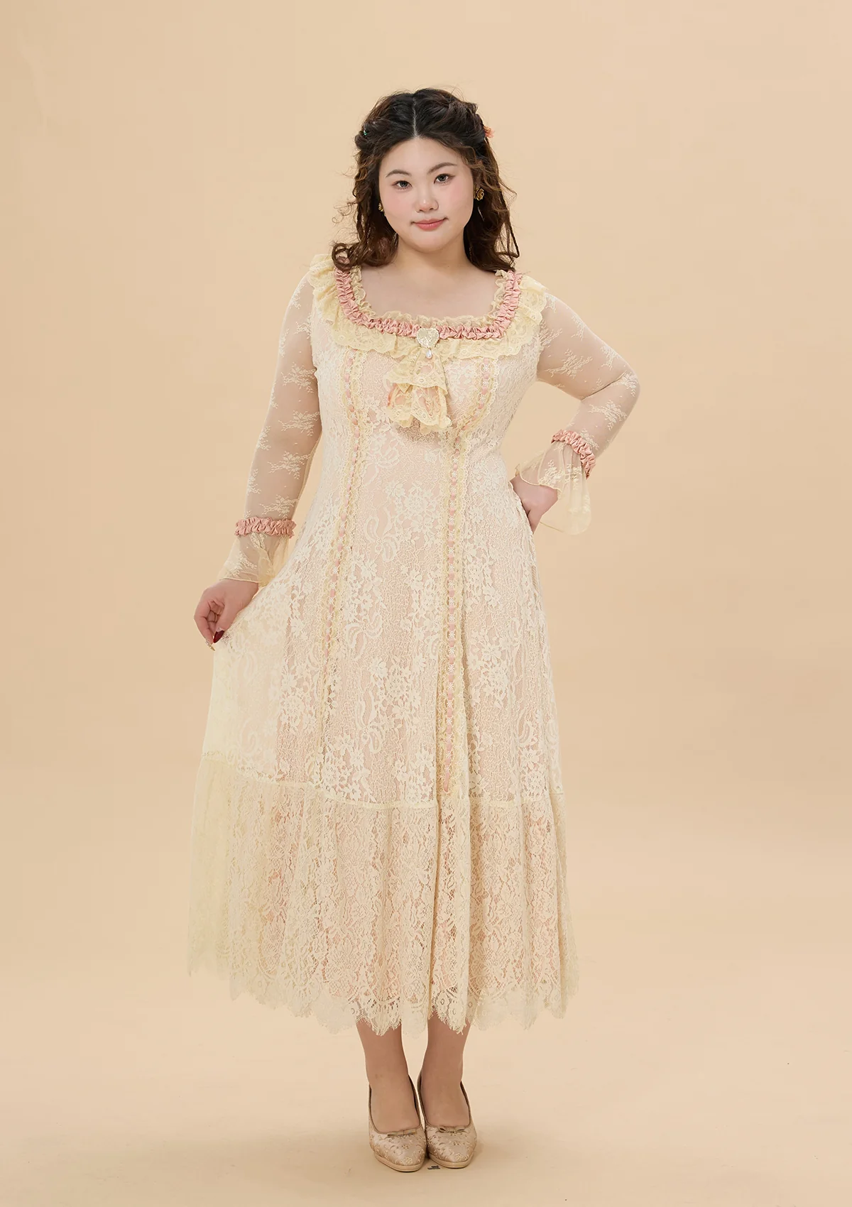 Curve & Plus Dreamland Novelist Knit Dress - Thrancidy