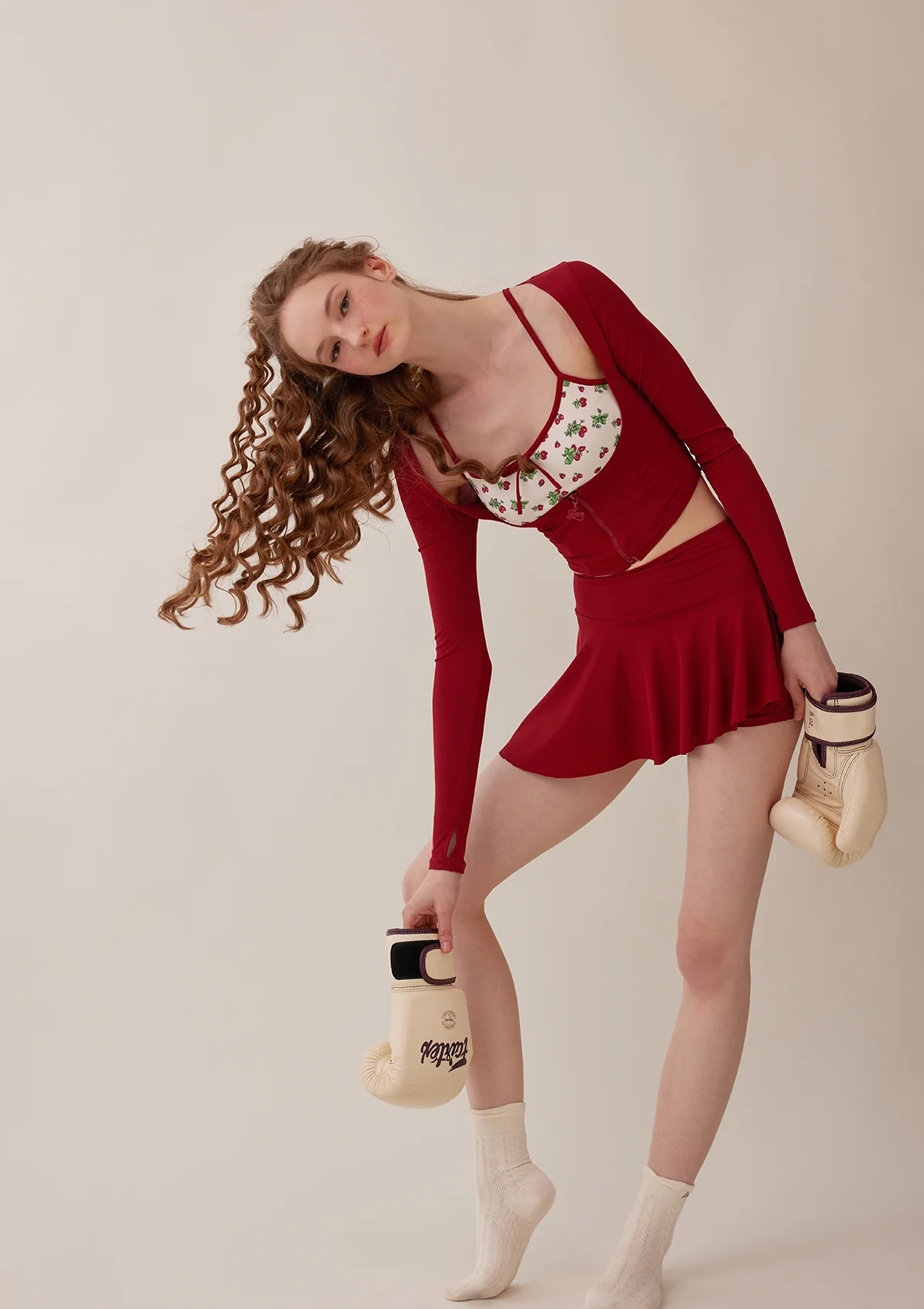 Vibrant Strawberry Sports Cardigan - Thrancidy